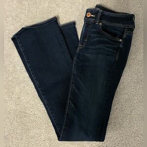American Eagle Outfitters Women's Dark Blue Boot Cut Jeans